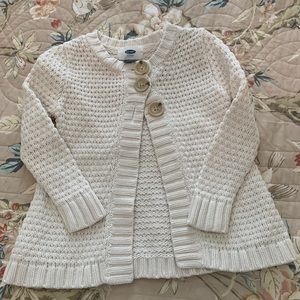Old Navy Cream Cardigan, 2T